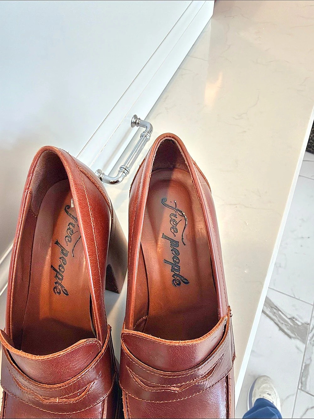 Sam Edelman Brown Platform Heels - Picture 3 of 4